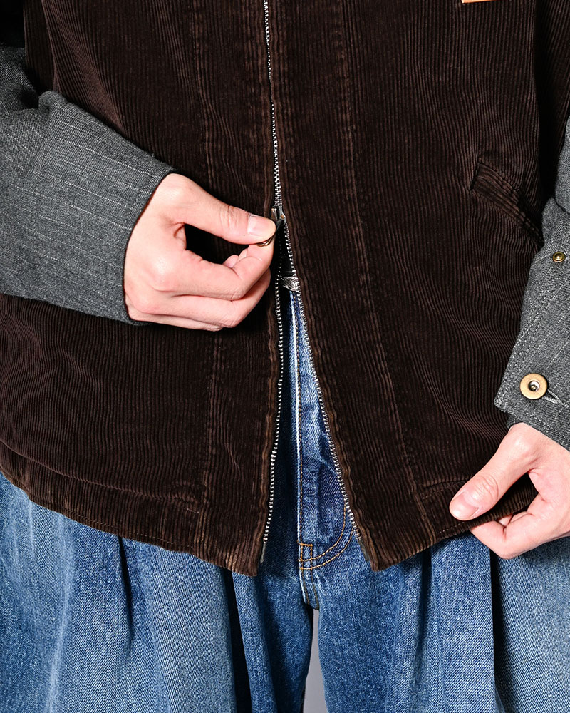 COMBINATION DRIZZLER JACKET -BROWN-