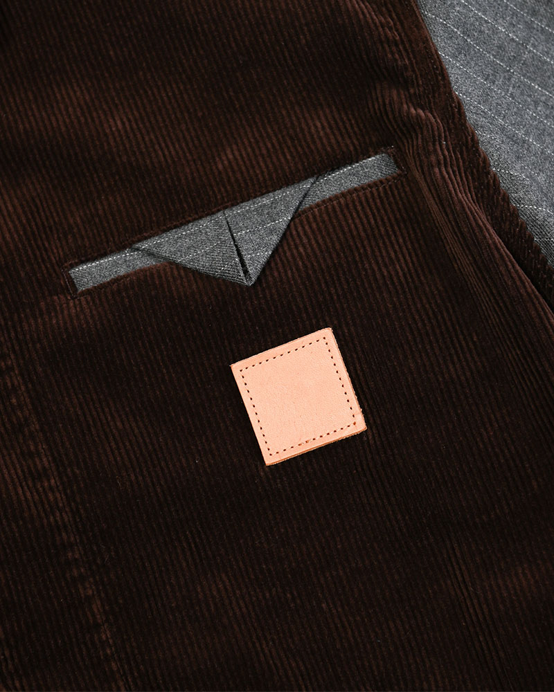 COMBINATION DRIZZLER JACKET -BROWN-