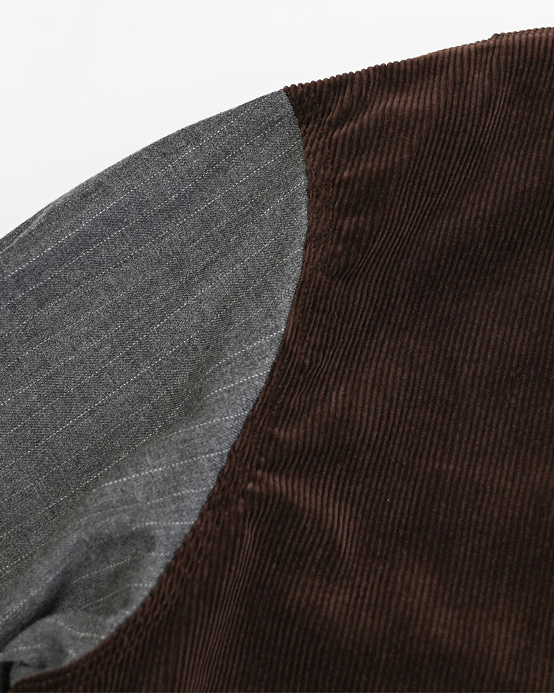 COMBINATION DRIZZLER JACKET -BROWN-