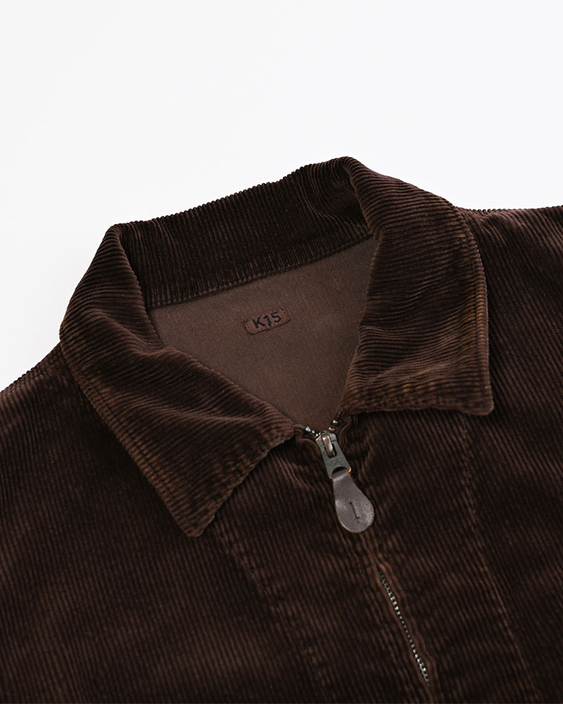 COMBINATION DRIZZLER JACKET -BROWN-