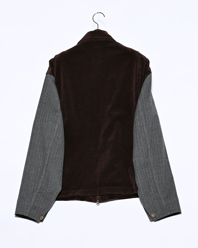 COMBINATION DRIZZLER JACKET -BROWN-