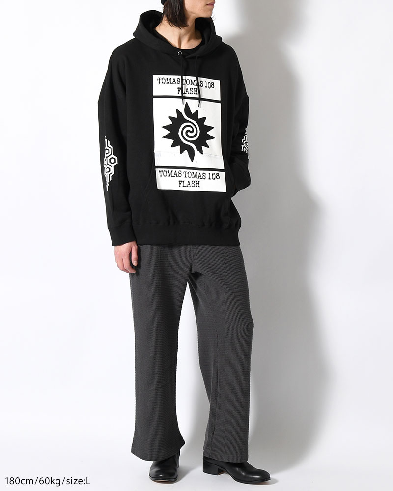 PULL PARKA BY TOMAS -BLACK-