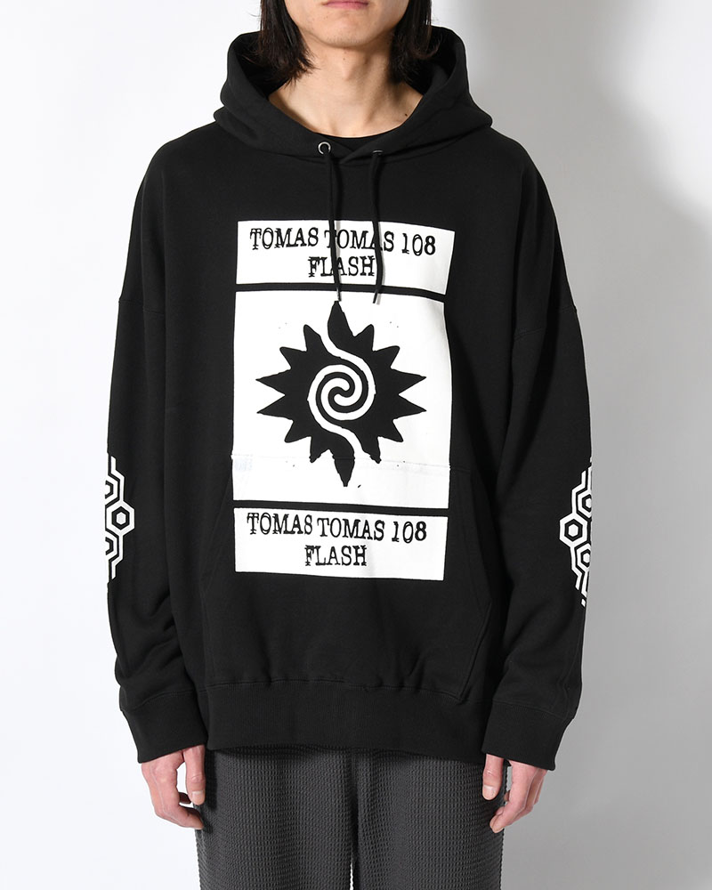 PULL PARKA BY TOMAS -BLACK-