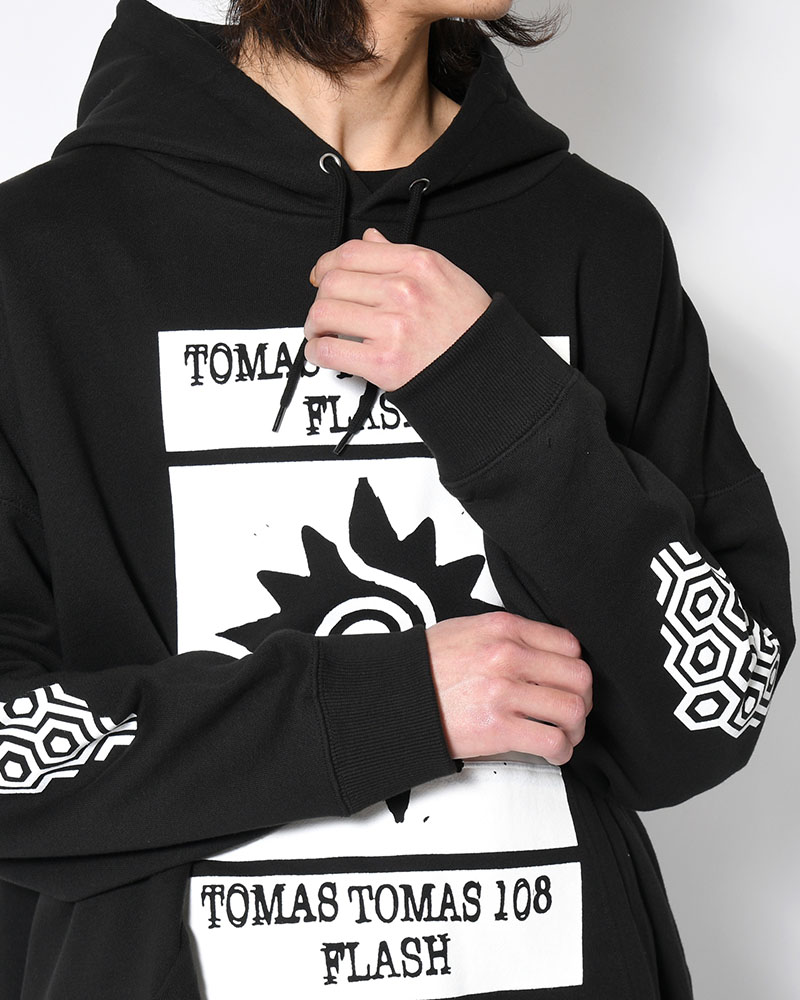 PULL PARKA BY TOMAS -BLACK-