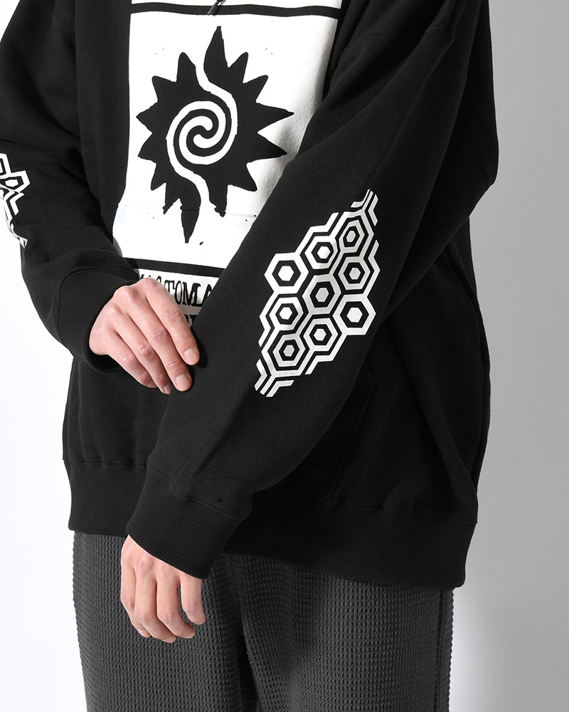 PULL PARKA BY TOMAS -BLACK-