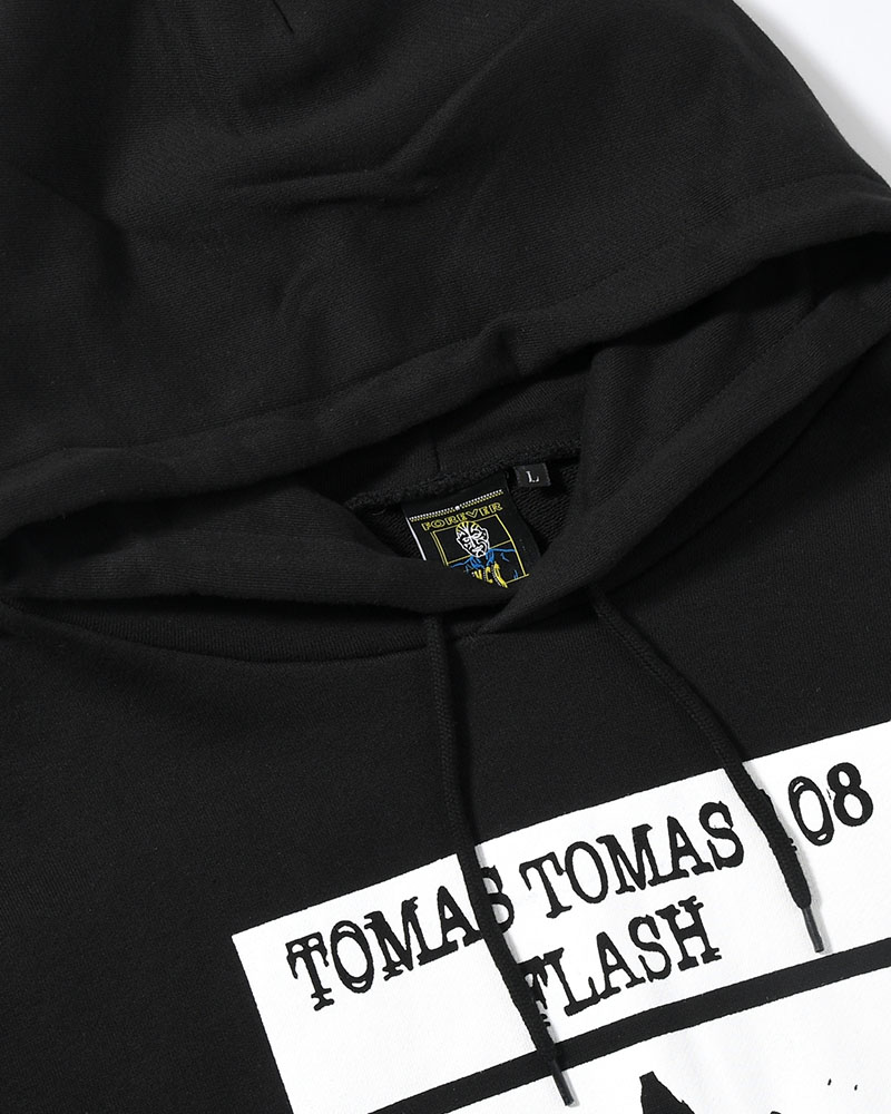 PULL PARKA BY TOMAS -BLACK-