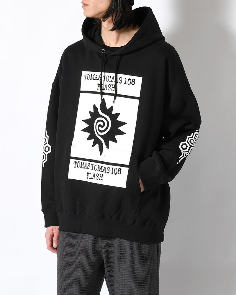PULL PARKA BY TOMAS -BLACK-