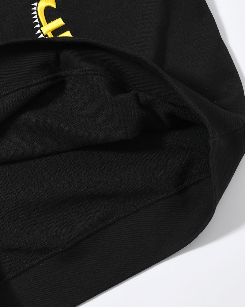 LOGO CREW SWEAT -BLACK-