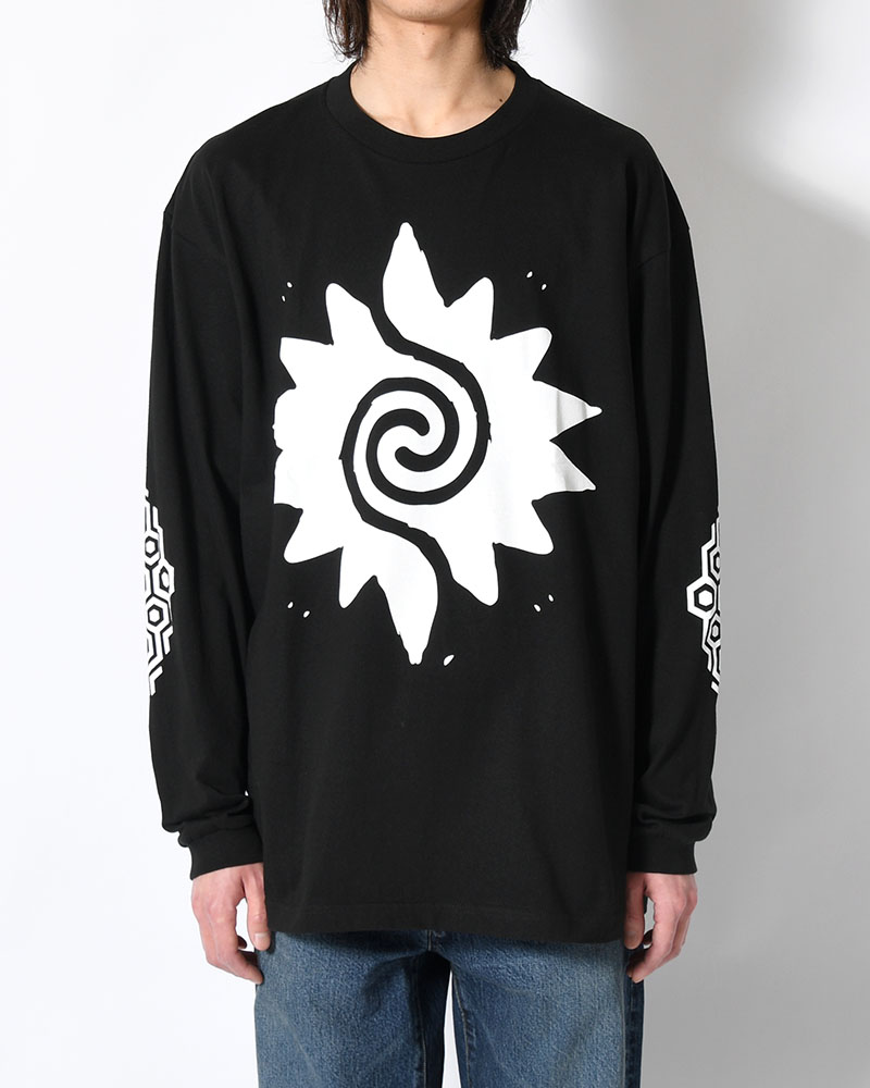 LONG SLEEVE TEE BY TOMAS -BLACK-