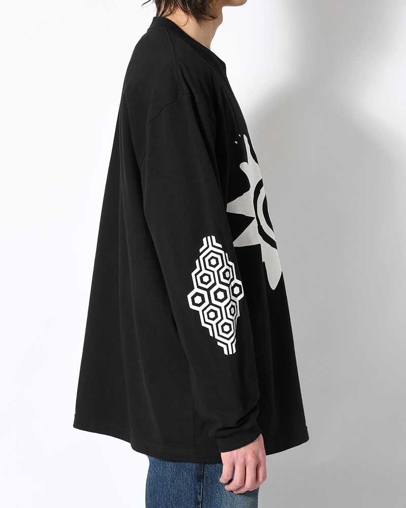 LONG SLEEVE TEE BY TOMAS -BLACK-