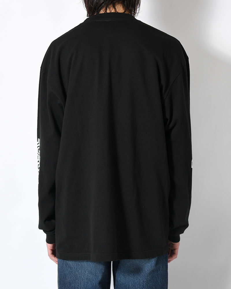 LONG SLEEVE TEE BY TOMAS -BLACK-