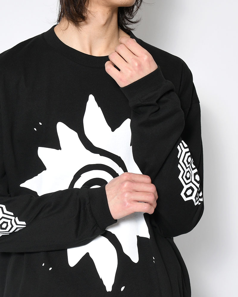 LONG SLEEVE TEE BY TOMAS -BLACK-