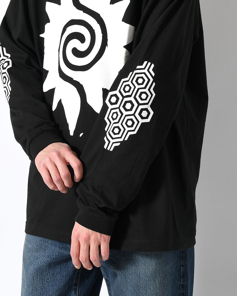 LONG SLEEVE TEE BY TOMAS -BLACK-