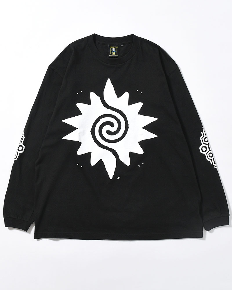LONG SLEEVE TEE BY TOMAS -BLACK-