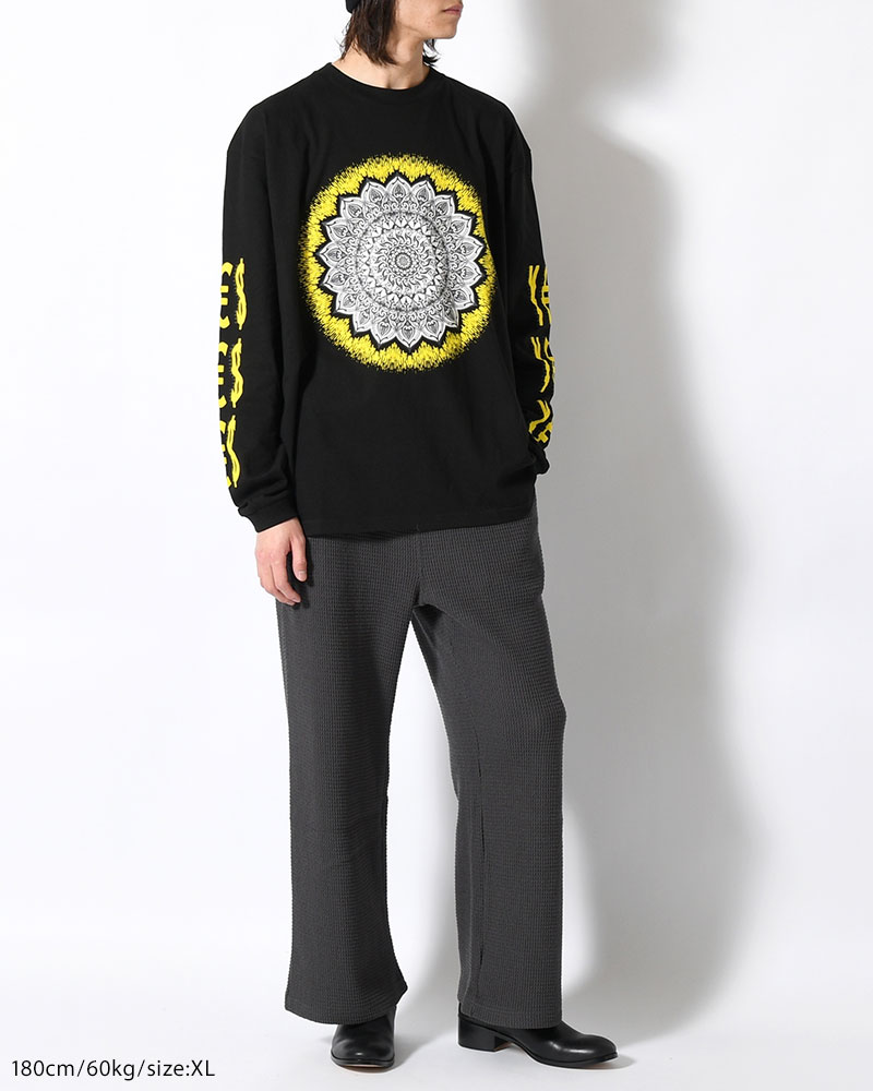 LONG SLEEVE TEE BY YAS -BLACK-