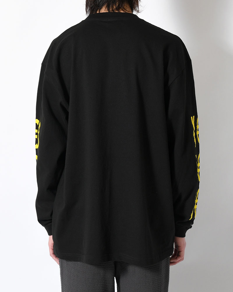 LONG SLEEVE TEE BY YAS -BLACK-