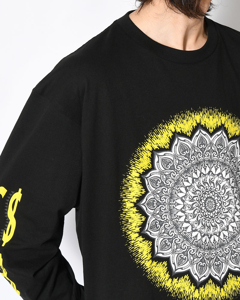 LONG SLEEVE TEE BY YAS -BLACK-