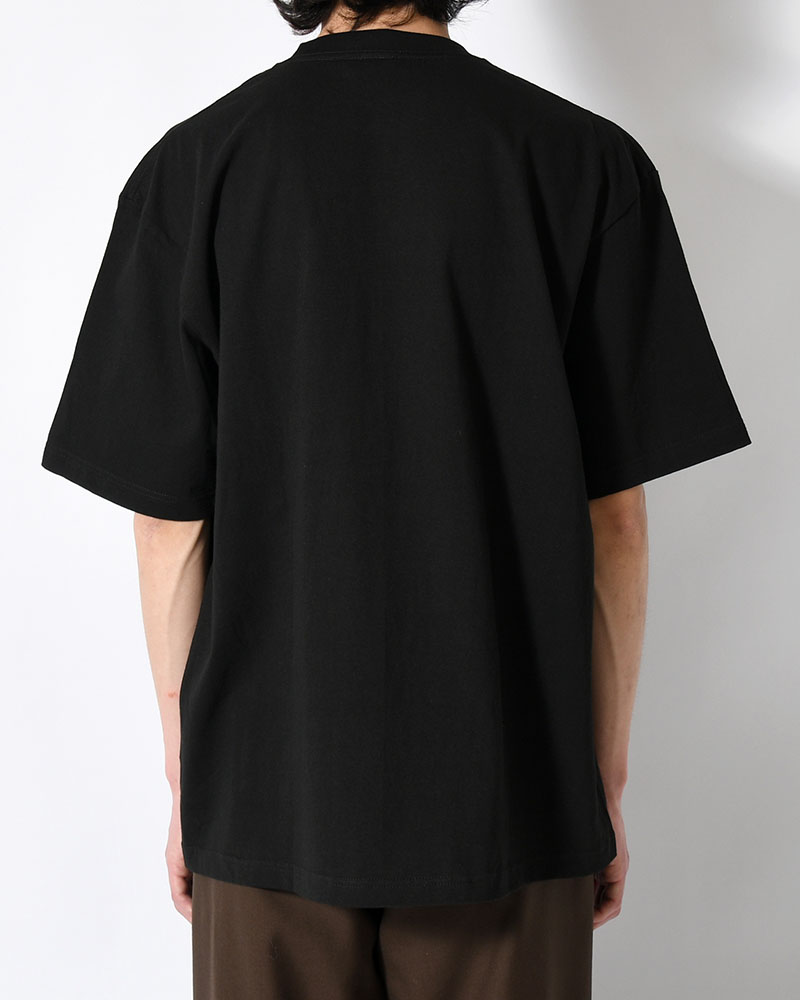 HEART SS TEE BY MEGU -BLACK-