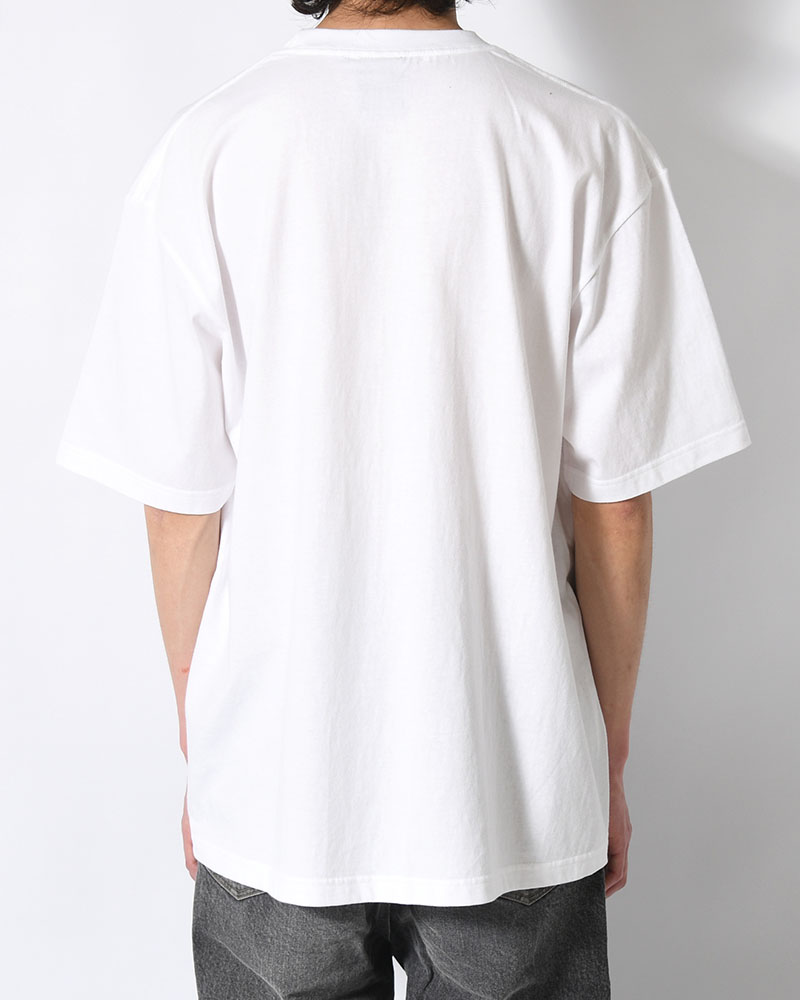 HEART SS TEE BY MEGU -WHITE-