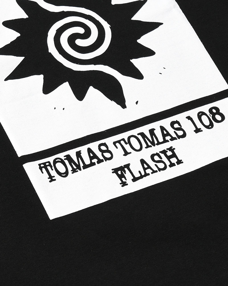 TOMAS SS TEE -BLACK-