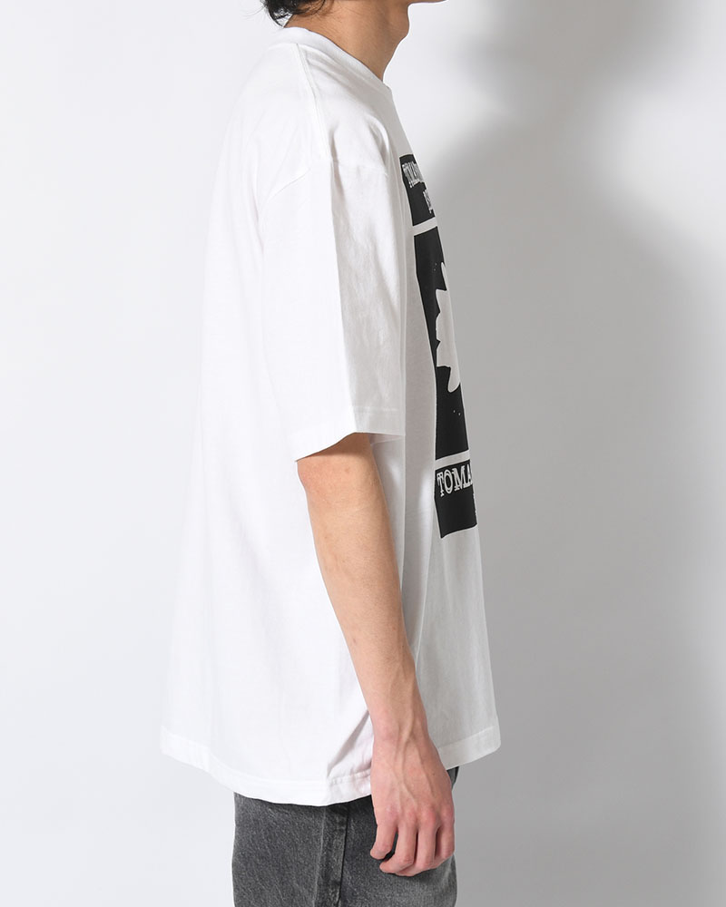TOMAS SS TEE -WHITE-