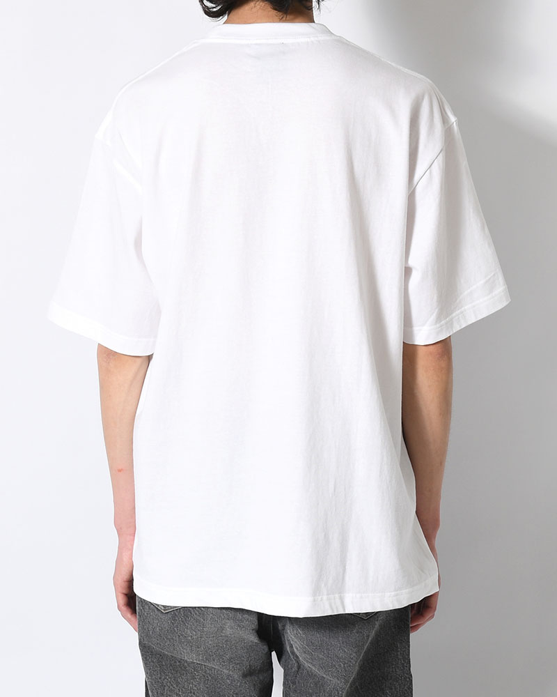 TOMAS SS TEE -WHITE-