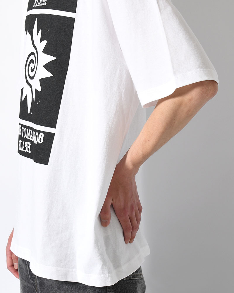 TOMAS SS TEE -WHITE-