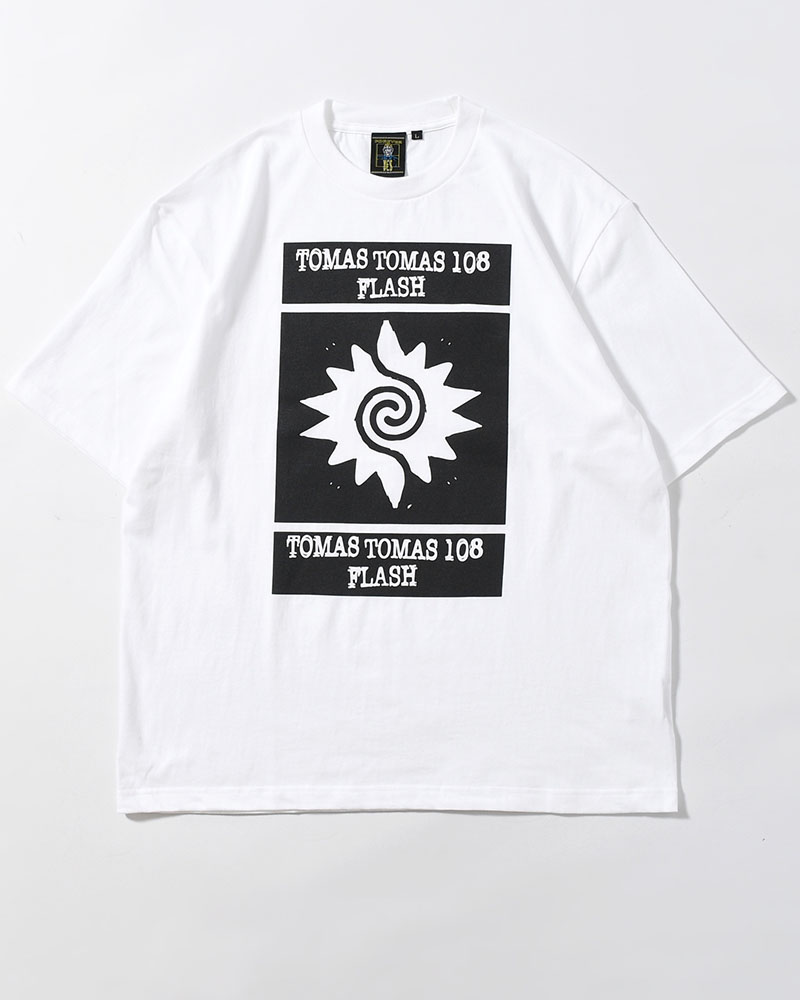 TOMAS SS TEE -WHITE-