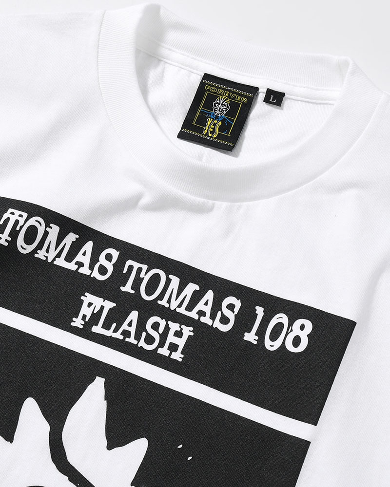 TOMAS SS TEE -WHITE-