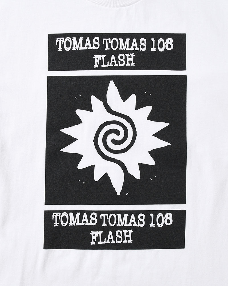 TOMAS SS TEE -WHITE-