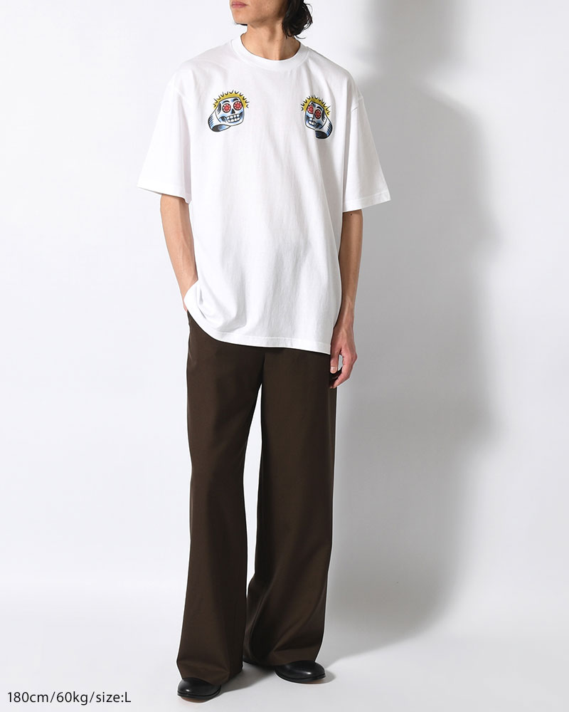 FERNANDO SS TEE -WHITE-