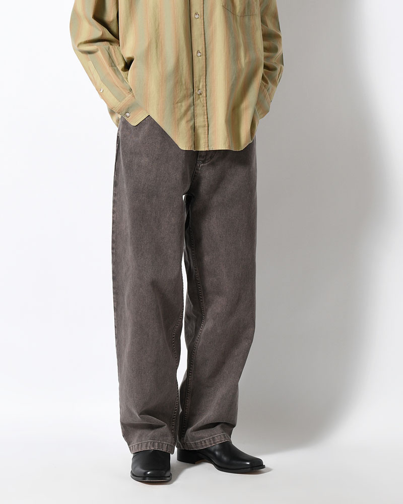 BIG BOY PANTS -WASHED GREY-