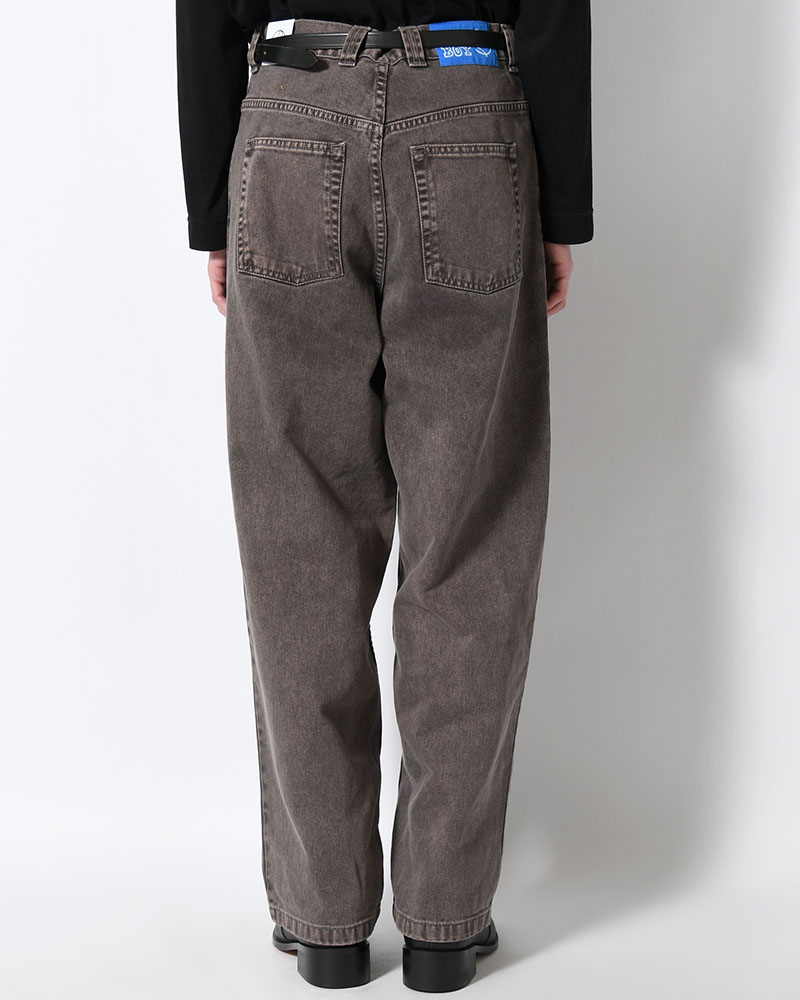 BIG BOY PANTS -WASHED GREY-
