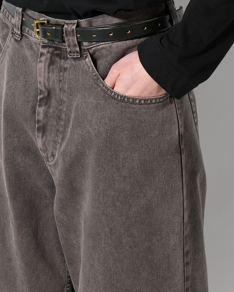 BIG BOY PANTS -WASHED GREY-