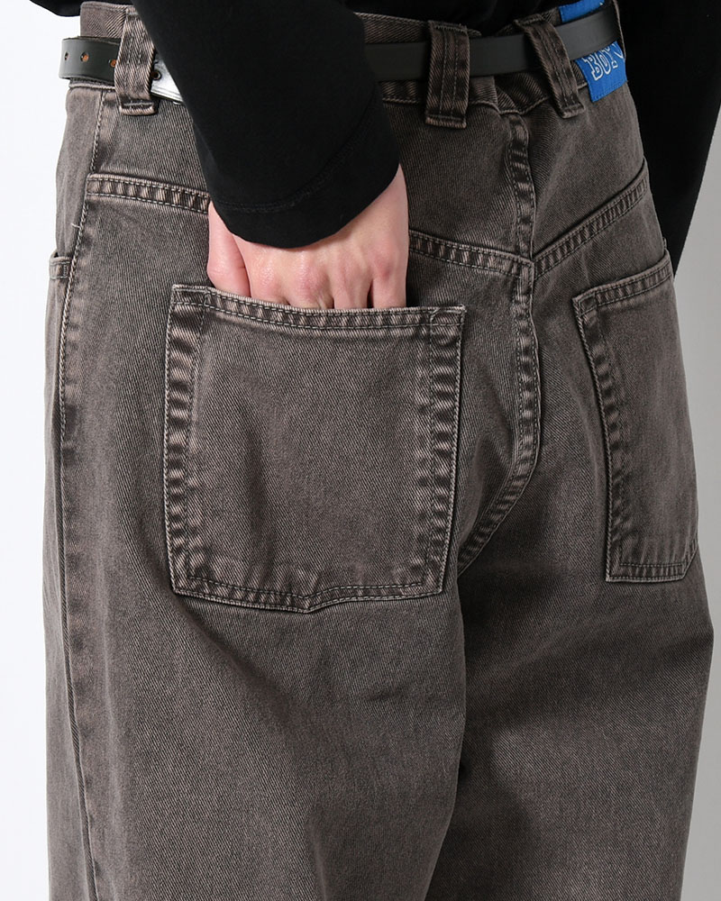 BIG BOY PANTS -WASHED GREY-