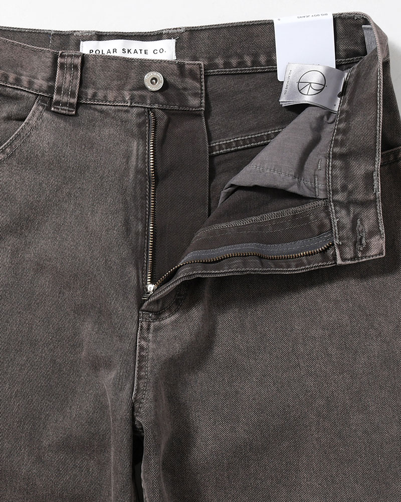 BIG BOY PANTS -WASHED GREY-