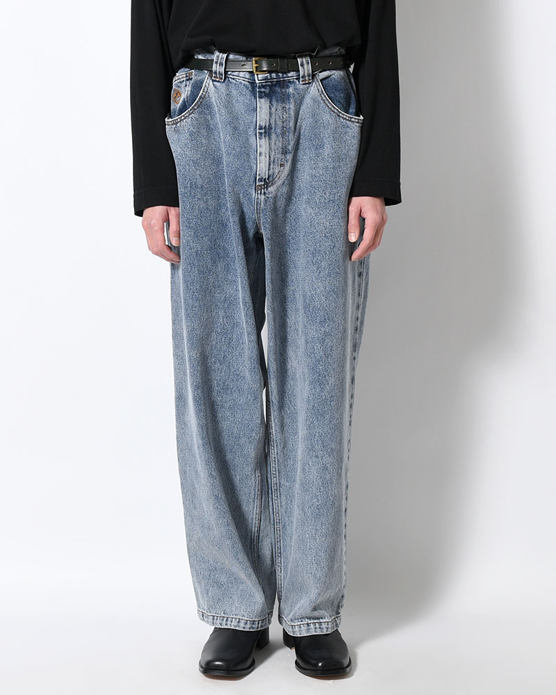 BIG BOY PANTS -HEAVY WASHED BLUE-