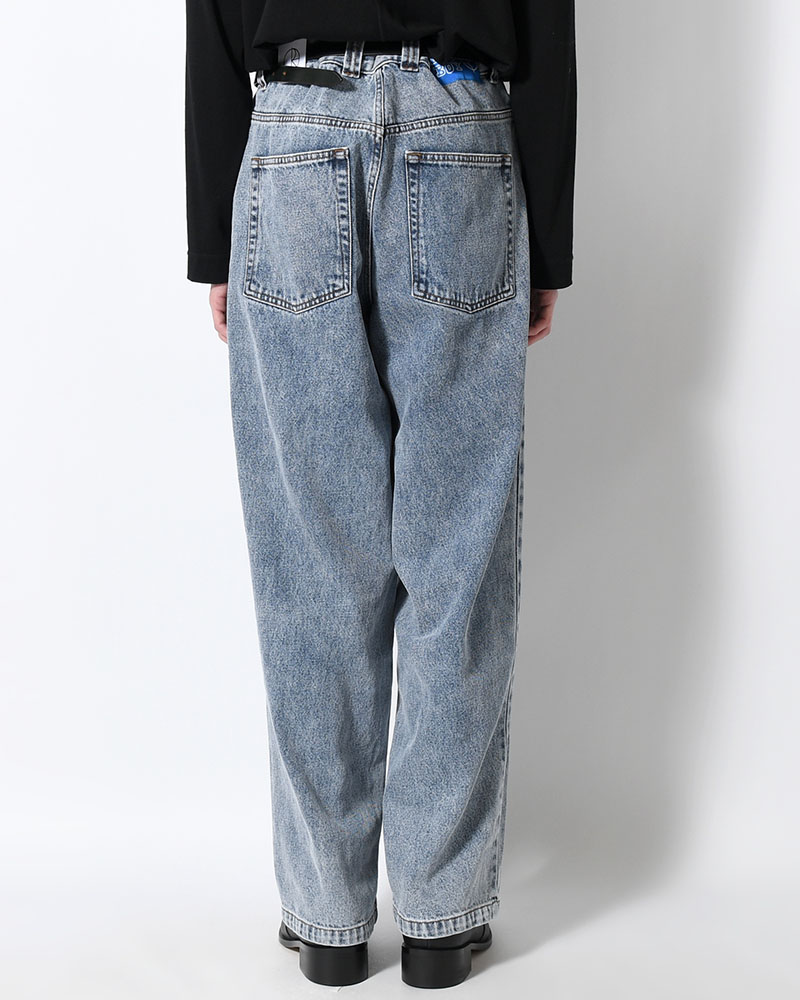 BIG BOY PANTS -HEAVY WASHED BLUE-