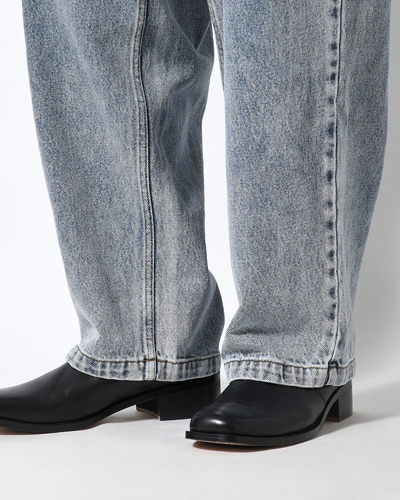 BIG BOY PANTS -HEAVY WASHED BLUE-