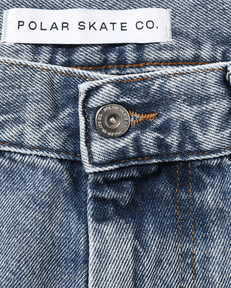 BIG BOY PANTS -HEAVY WASHED BLUE-