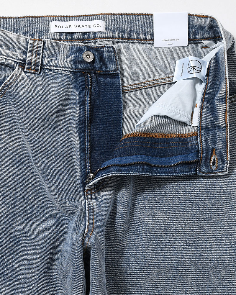 BIG BOY PANTS -HEAVY WASHED BLUE-