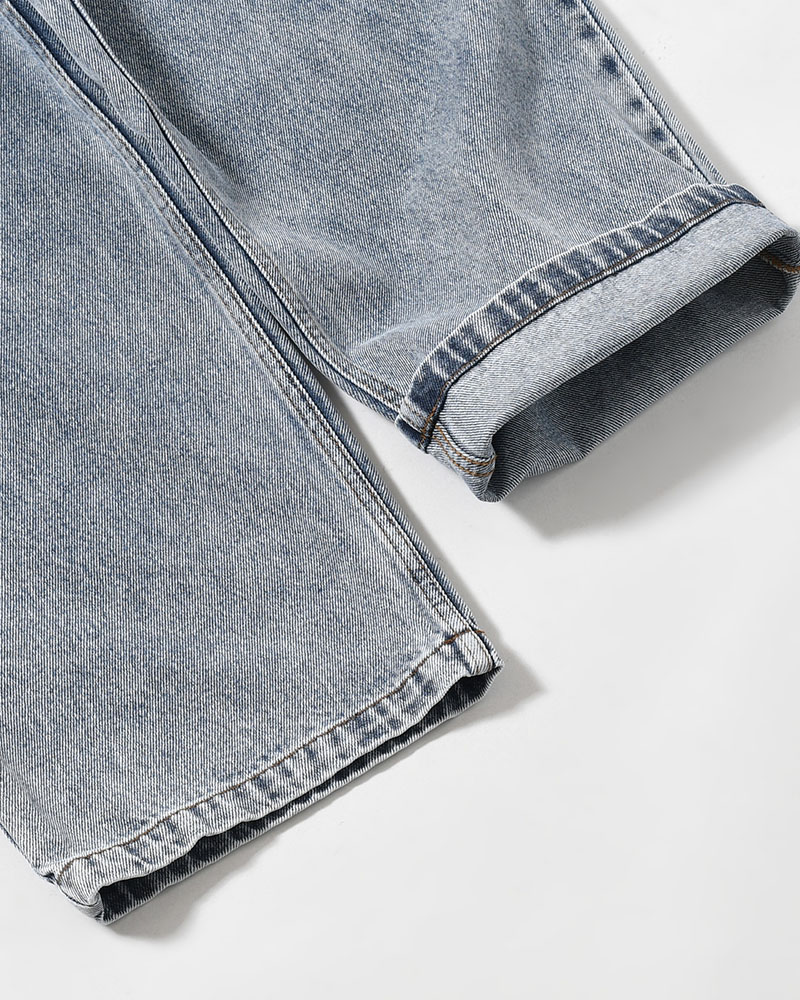 BIG BOY PANTS -HEAVY WASHED BLUE-