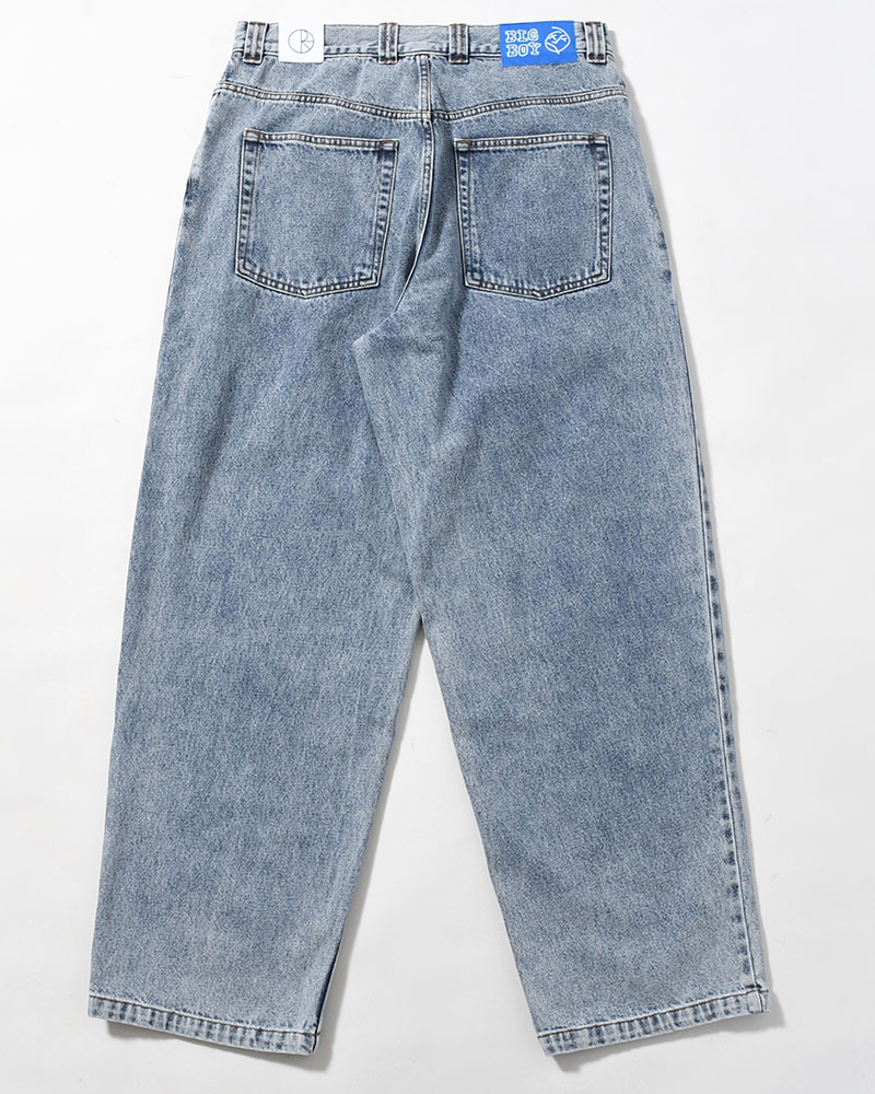 BIG BOY PANTS -HEAVY WASHED BLUE-
