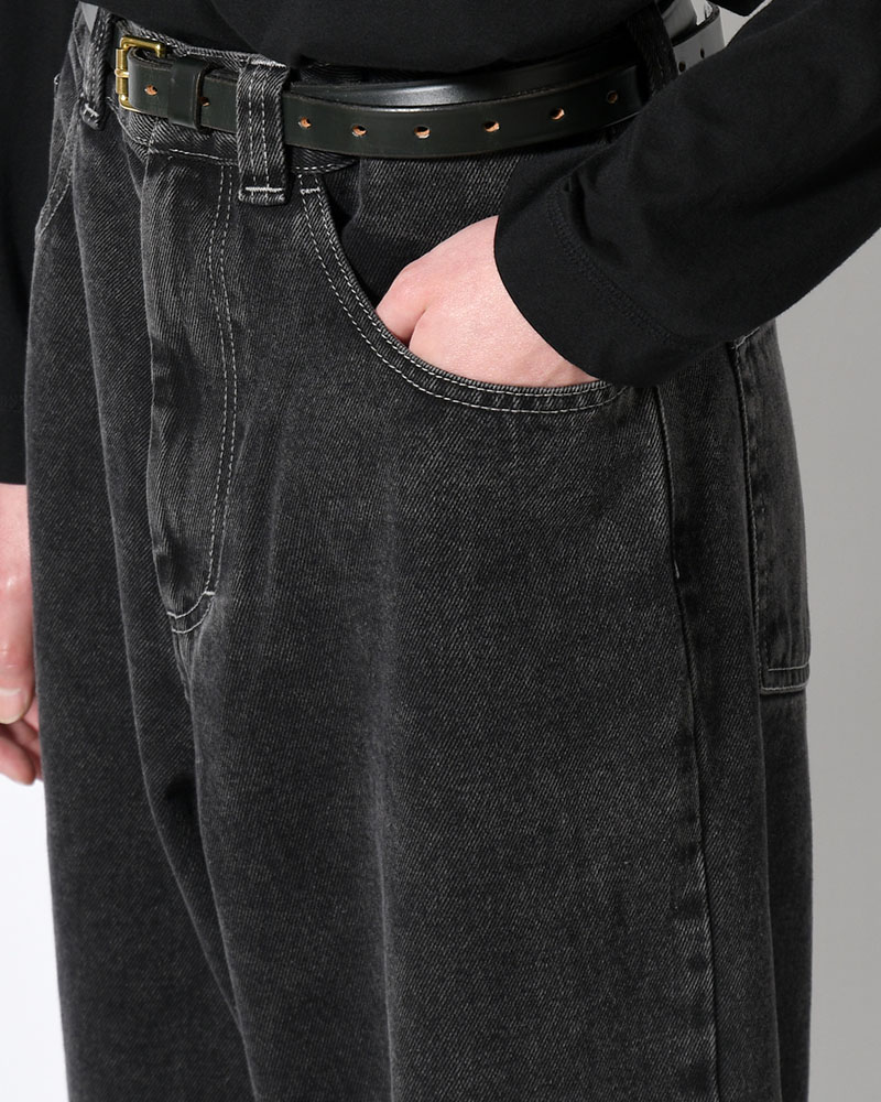 BIG BOY PANTS -SILVER BLACK-
