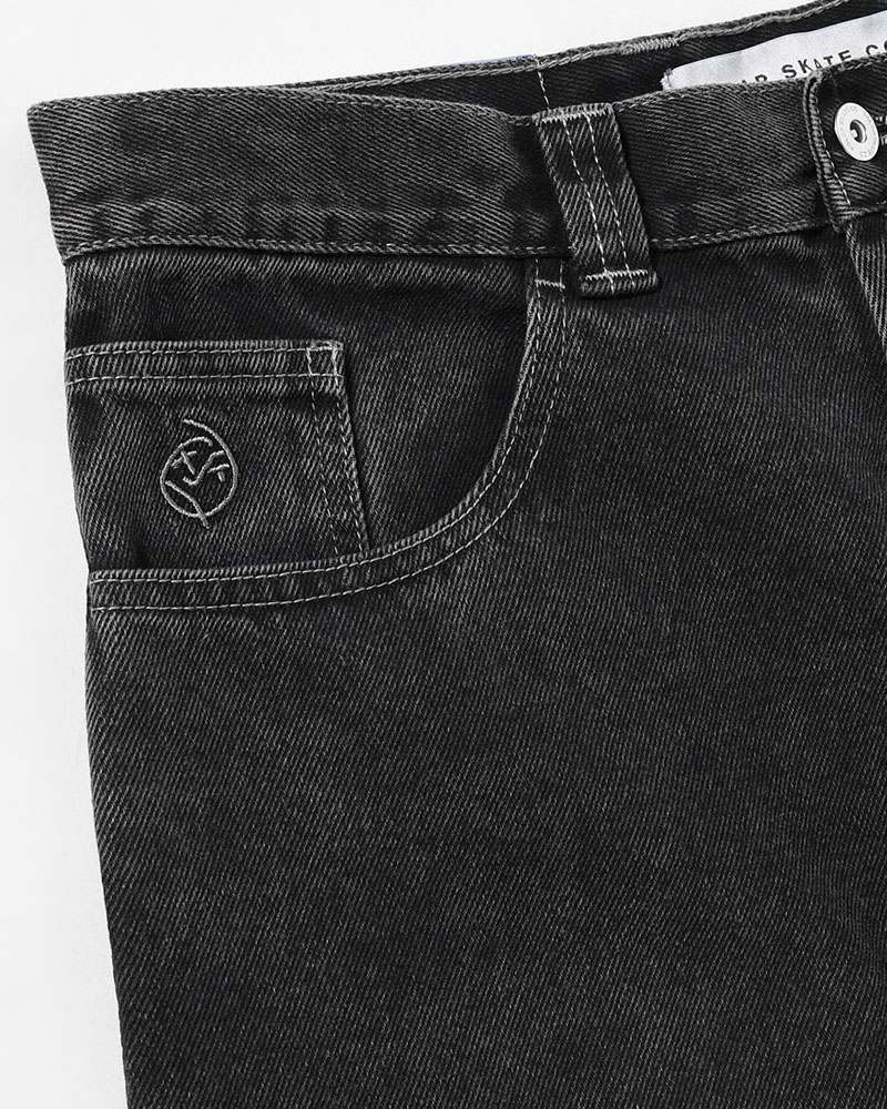 BIG BOY PANTS -SILVER BLACK-