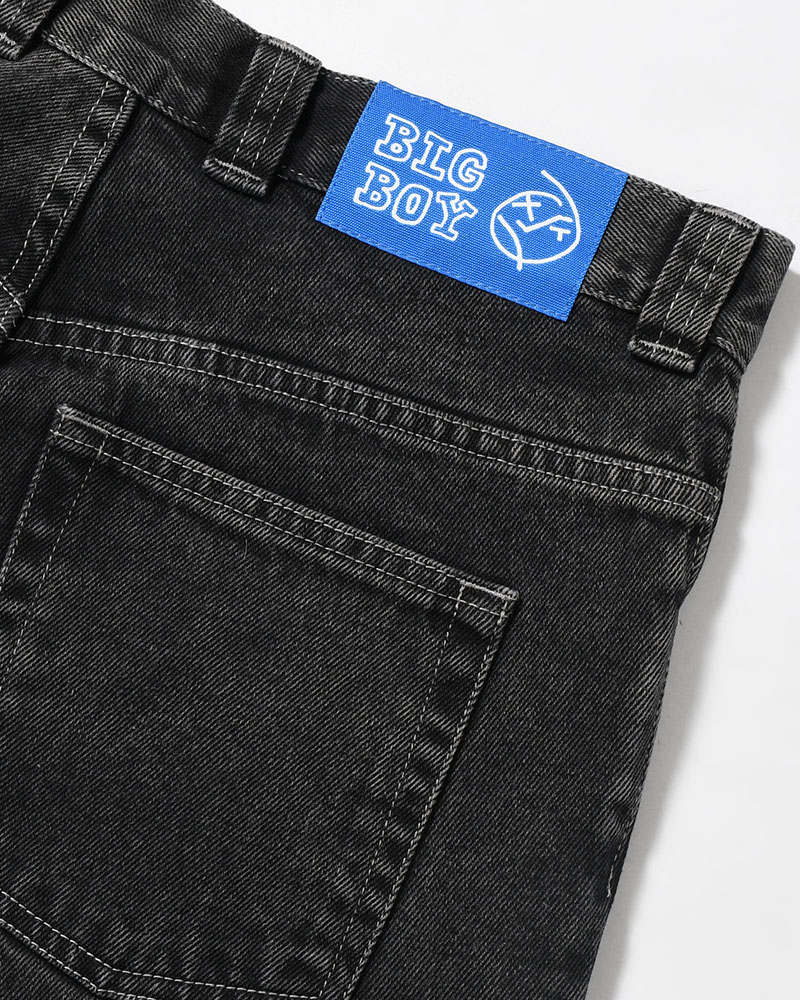 BIG BOY PANTS -SILVER BLACK-