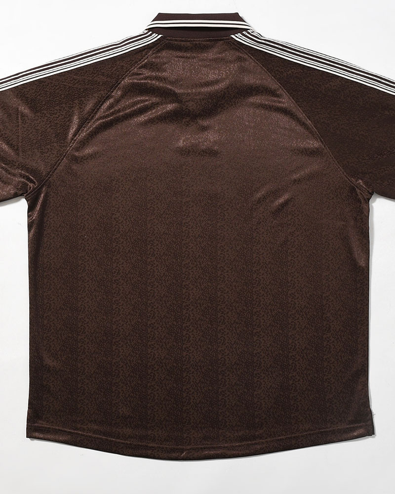 DAVIE LS SHIRT -CHOCOLATE/IVORY-