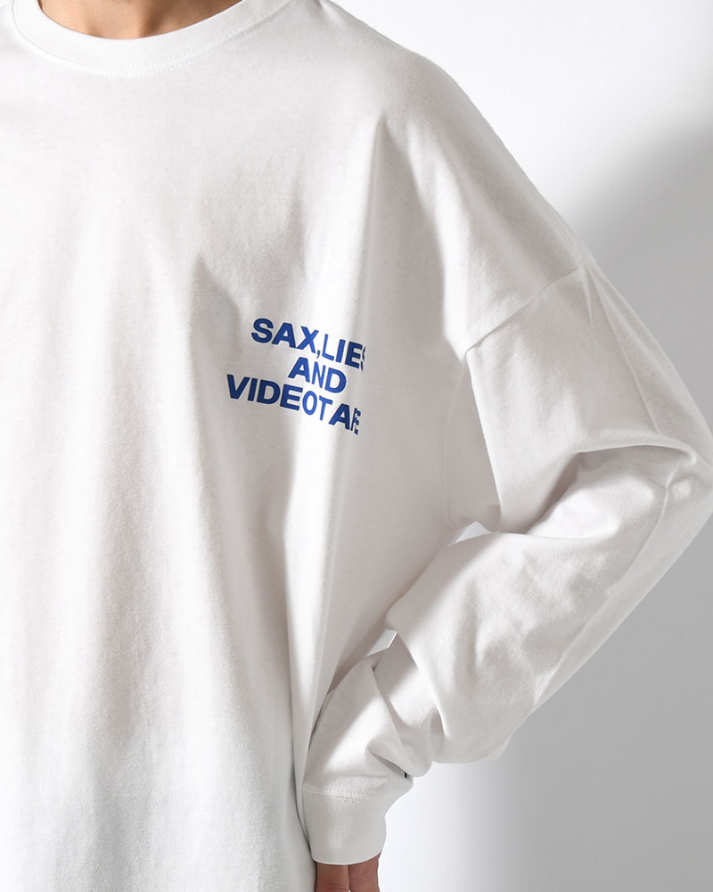 HUMAN ERROR L/S TEE -WHITE-
