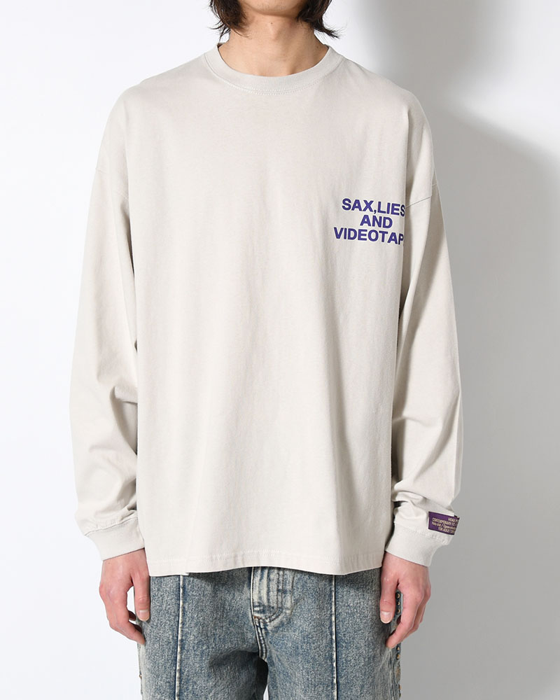 HUMAN ERROR L/S TEE -FROST GRAY-