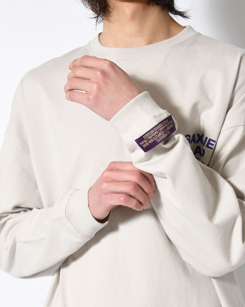 HUMAN ERROR L/S TEE -FROST GRAY-